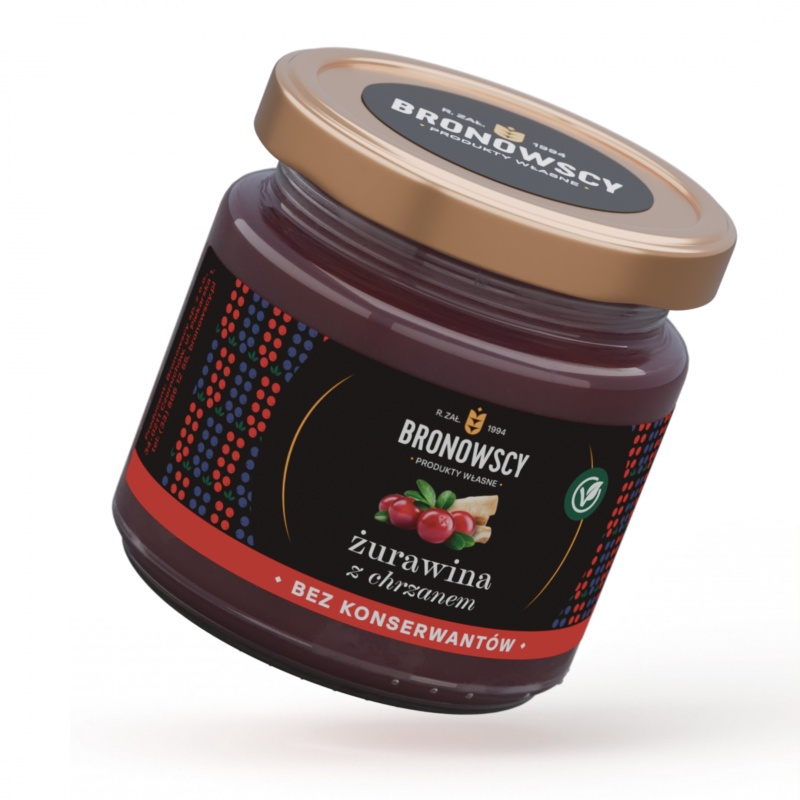 Żurawina z chrzanem